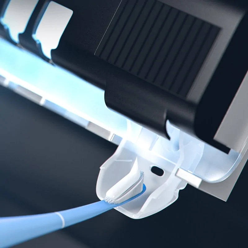 Solar Toothbrush Dispenser Holder