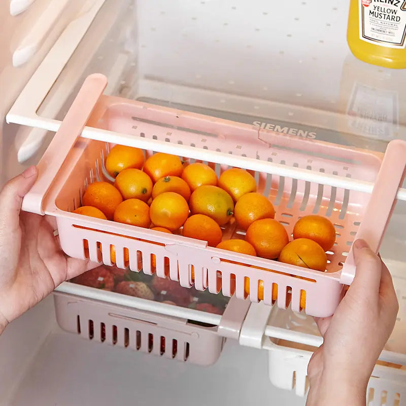 Adjustable Fridge Storage Rack