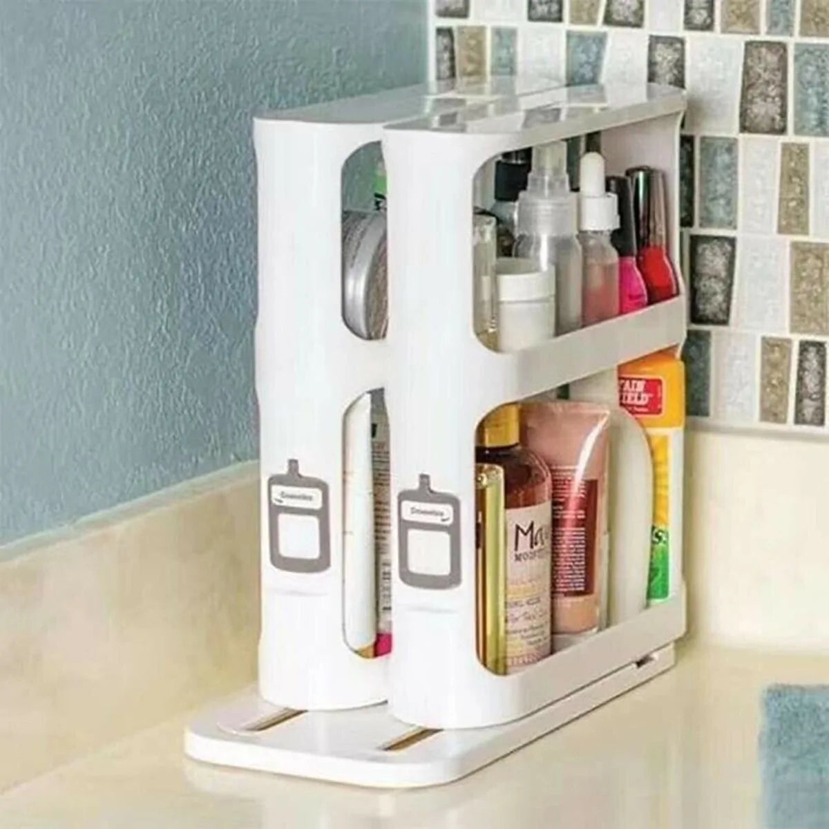 Rotating Kitchen Spice Organizer Rack