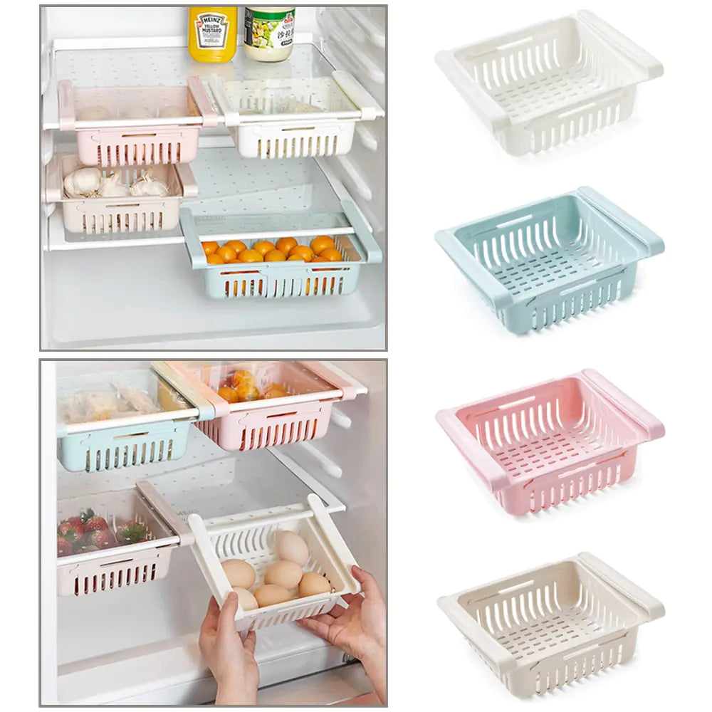 Adjustable Fridge Storage Rack
